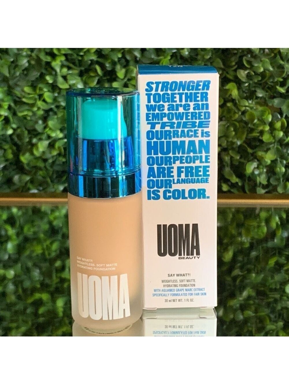 UOMA Beauty T2N FAIR LADY Say What?! Foundation | NEW | Say What Foundation NIB